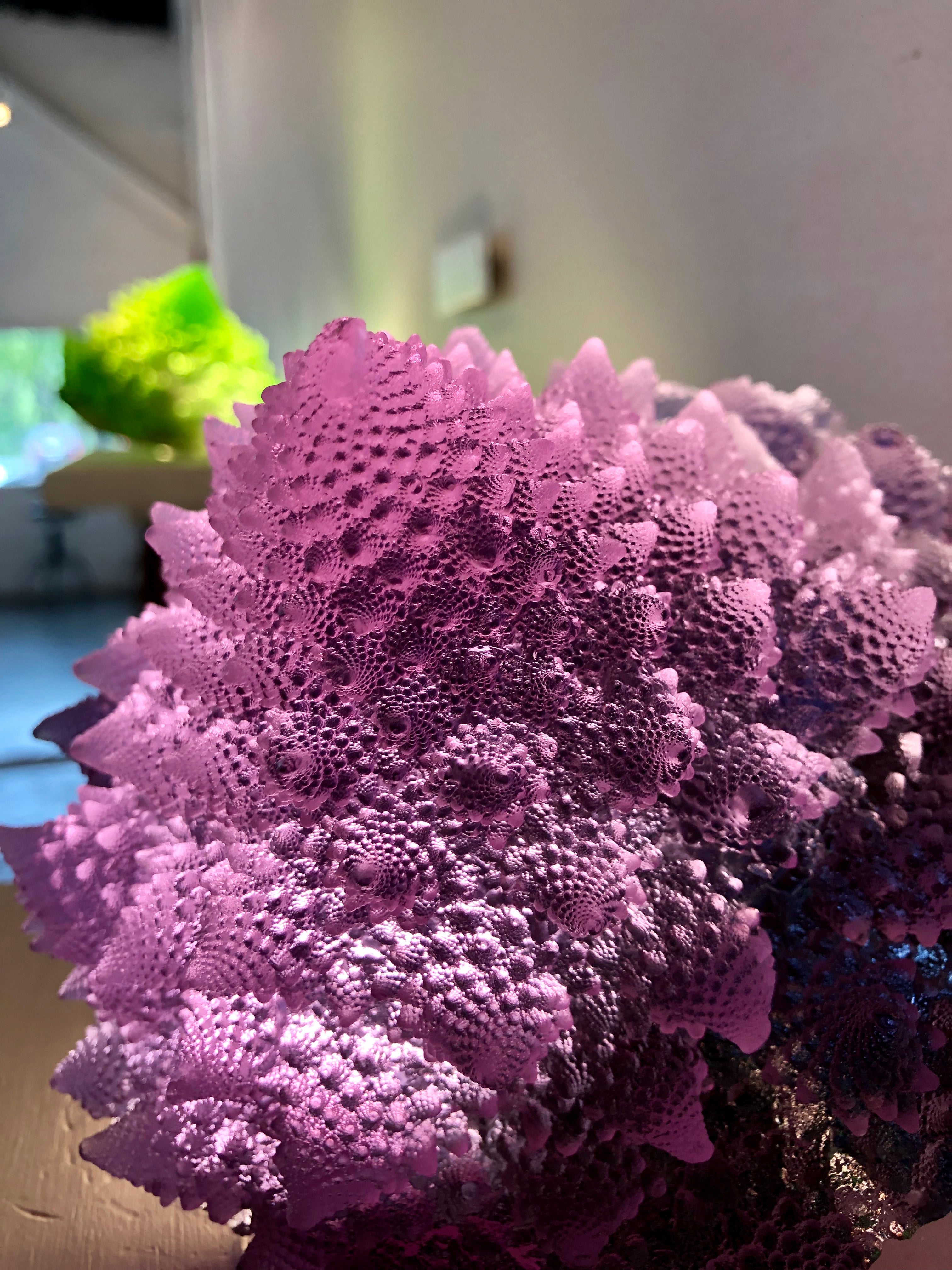 Neon Orchid FractaGem