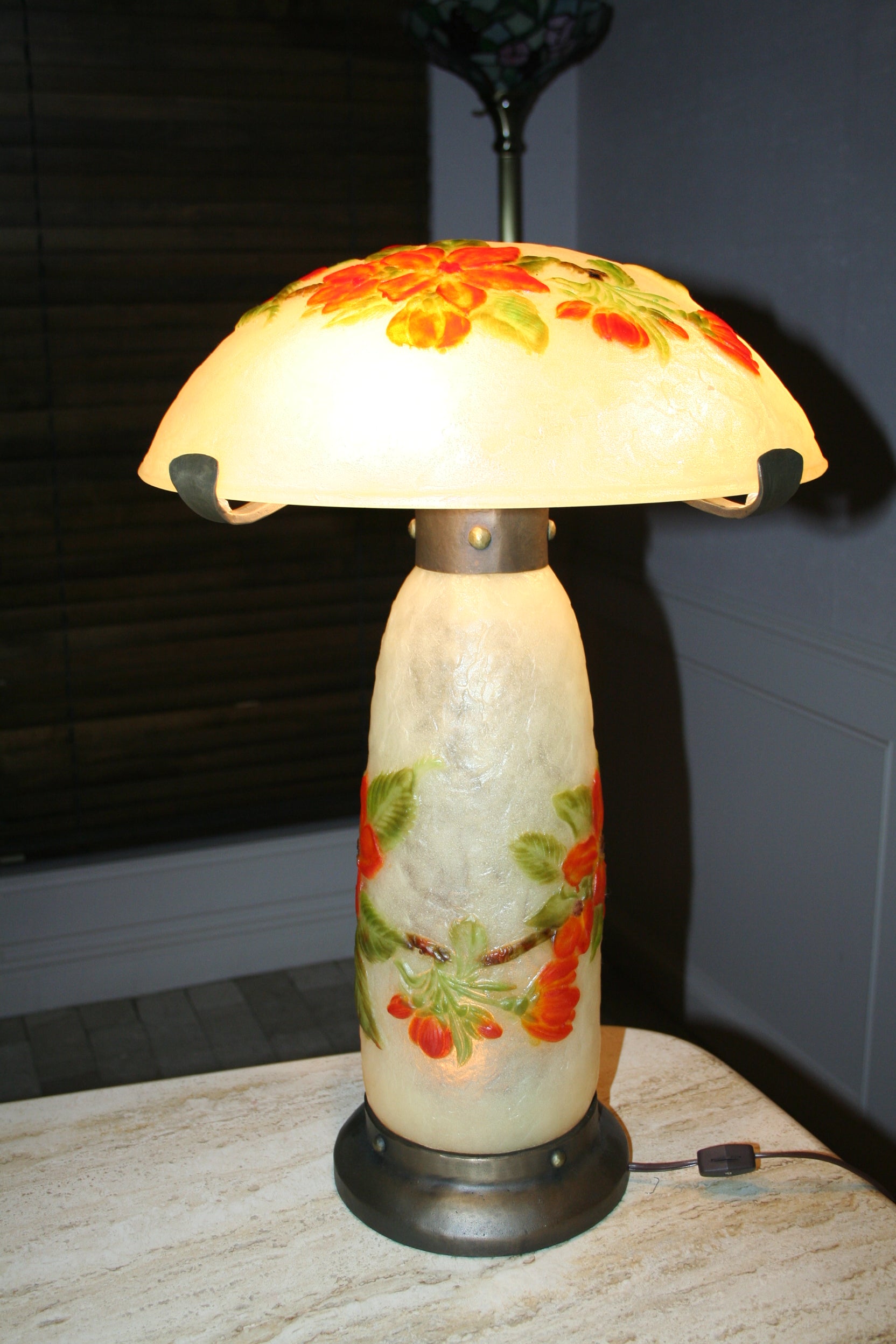 Pate de Verre Table Lamp