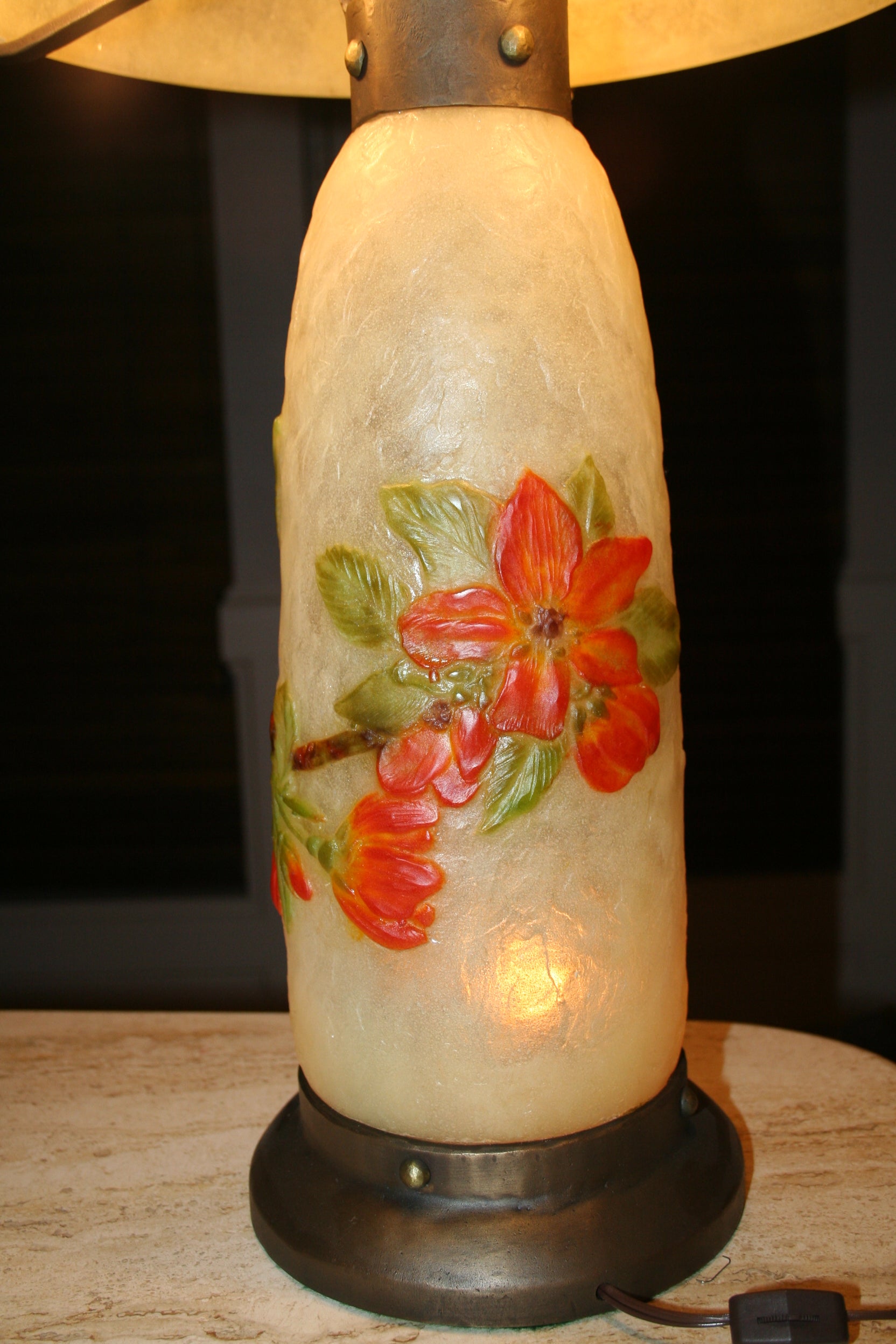 Pate de Verre Table Lamp