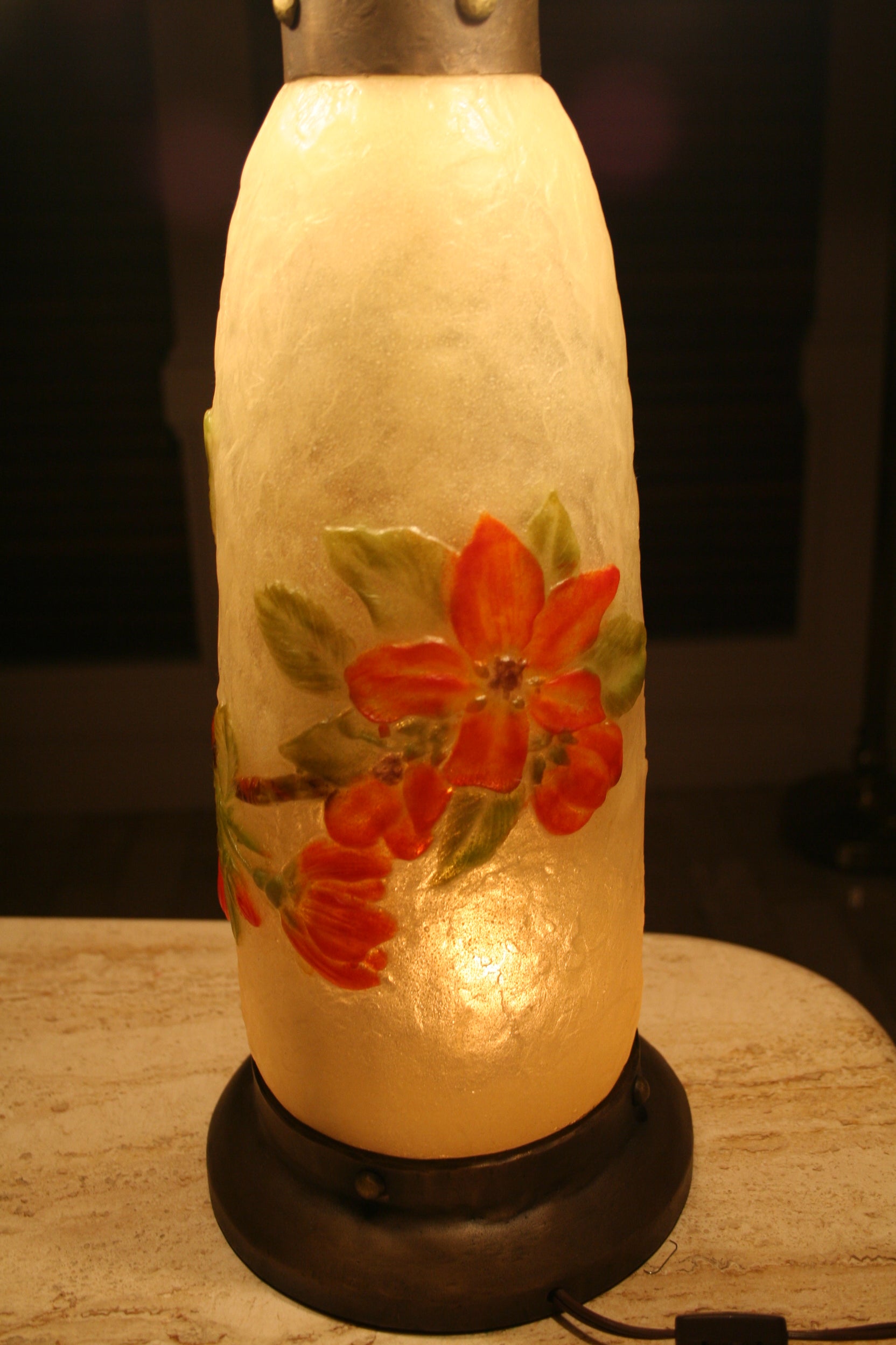 Pate de Verre Table Lamp