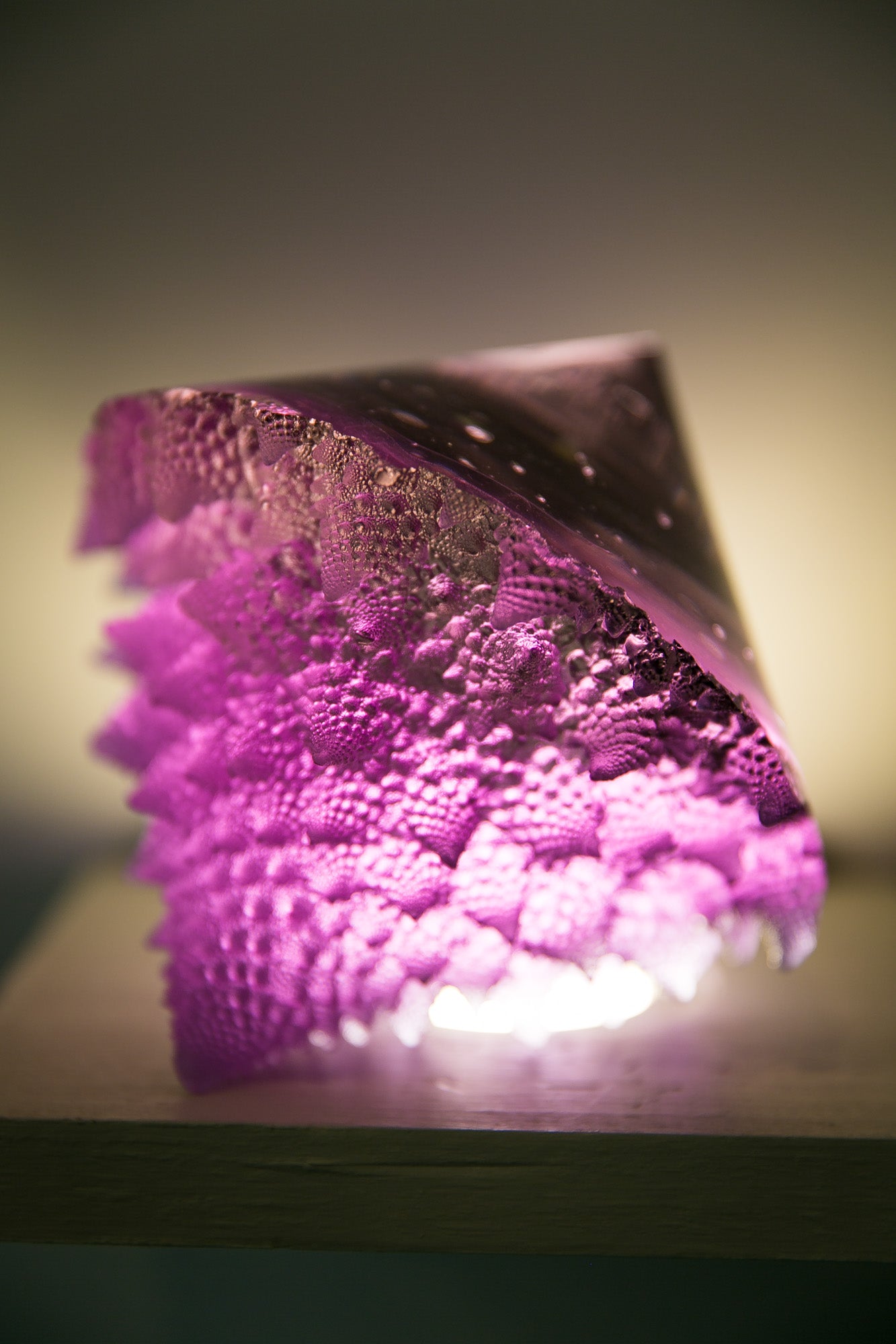 Neon Orchid FractaGem