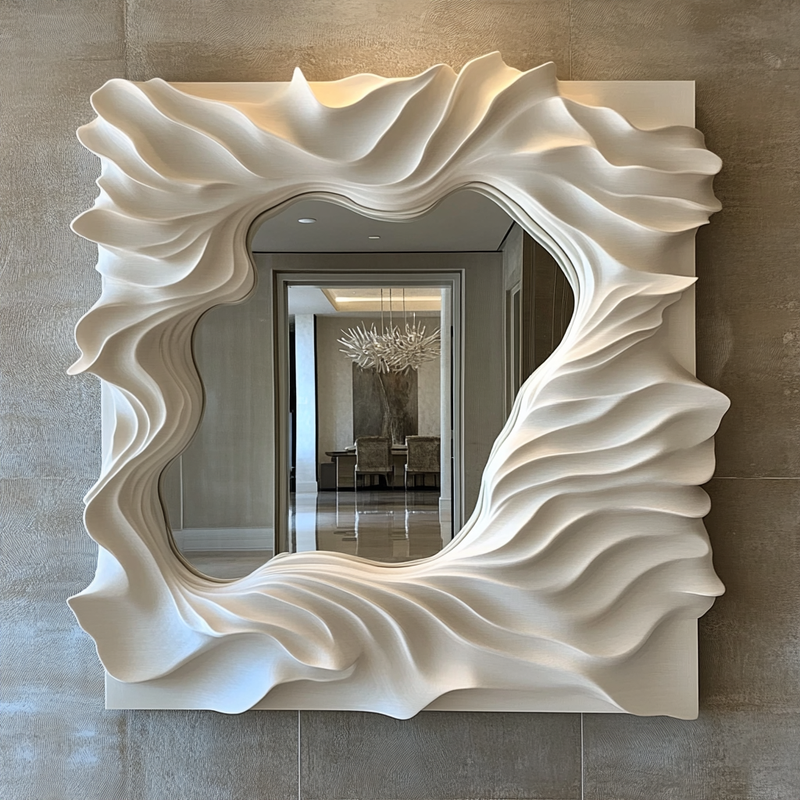 "Flowing Reflections" Mirror