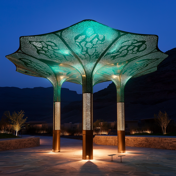 "Celestial Canopy" Sculptural Gazebo