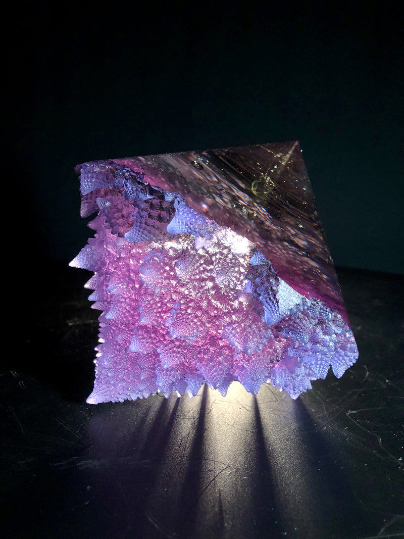 Neon Orchid FractaGem