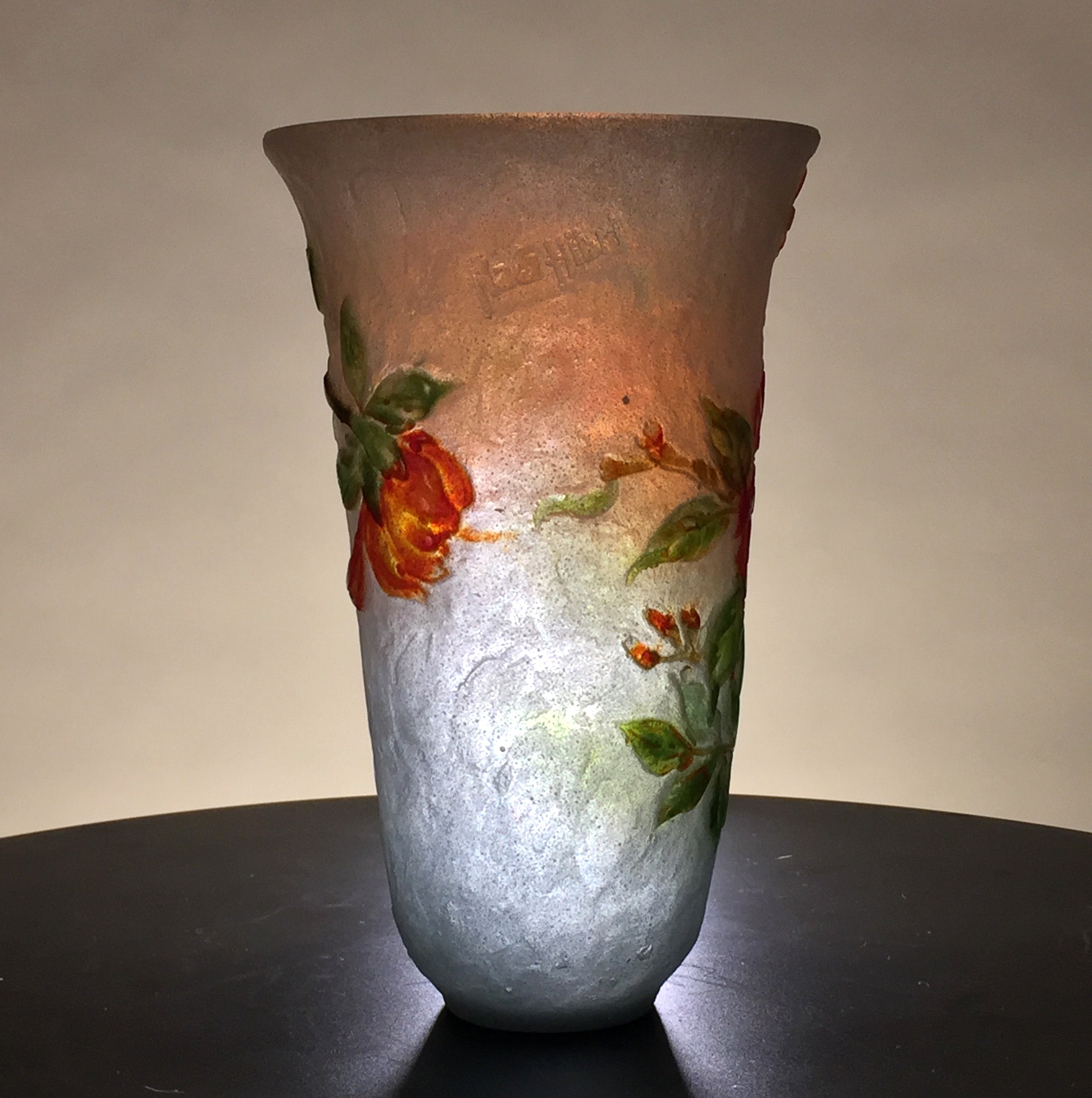 Pate De Verre Peony