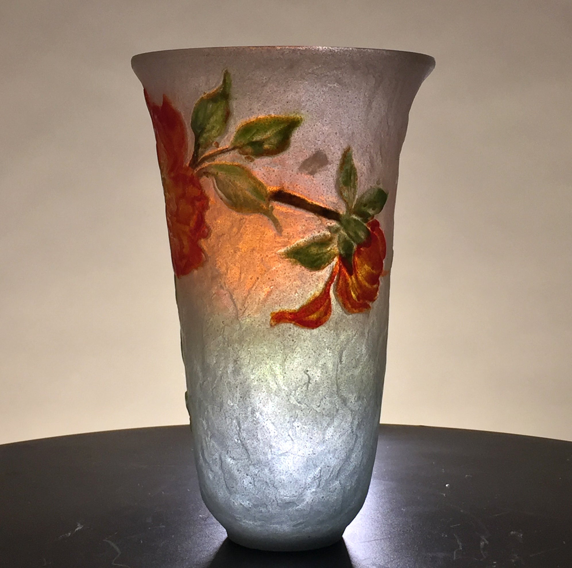 Pate De Verre Peony